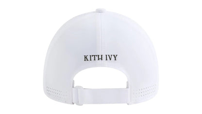 Kith Ivy Wilson Laser Cut Perforated Cap White