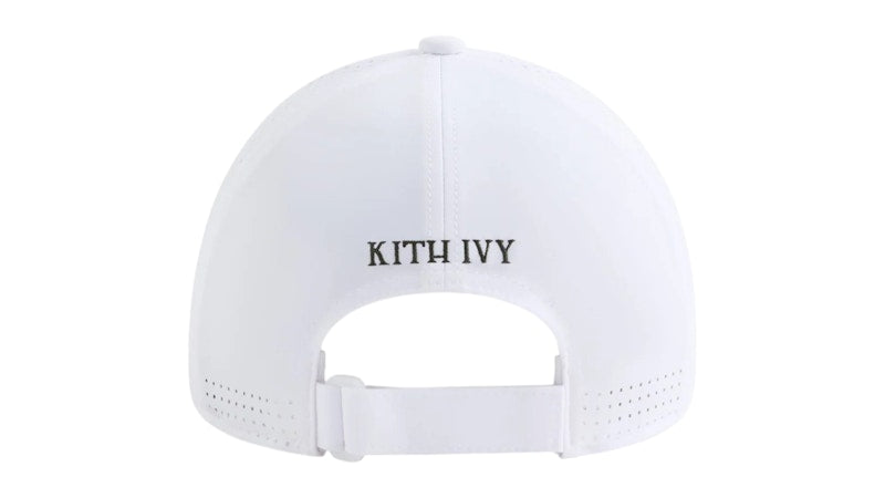 Kith Ivy Wilson Laser Cut Perforated Cap White