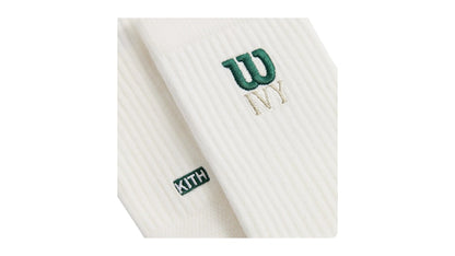 Kith Ivy Wilson Performance Crew Socks White