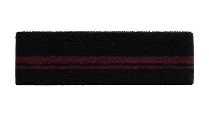 Kith Ivy Wilson Terry Stripe Headband Black