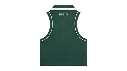 Kith Ivy Wilson Women's Topspin Seamless Polo Ivy Green