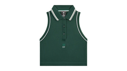 Kith Ivy Wilson Women's Topspin Seamless Polo Ivy Green