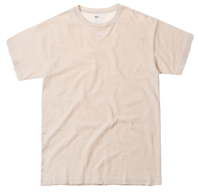 Kith JFK Classic Logo Tee Ivory