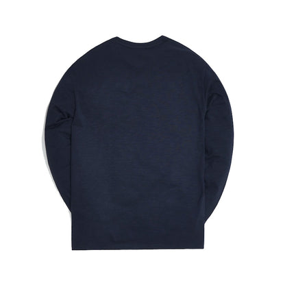 Kith JFK Slub Jersey L/S Tee Obsidian Navy