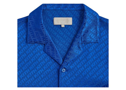 Kith Jacquard Faille Reade Shirt Cyclone