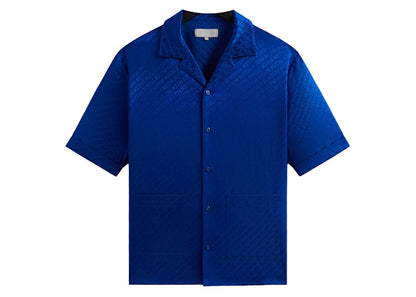 Kith Jacquard Faille Reade Shirt Cyclone