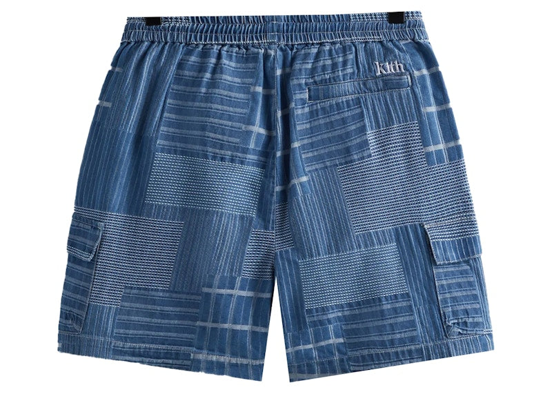 Kith Japanese Indigo Jacquard Wolcott Short Indigo