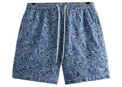 Kith Japanese Indigo Paisley Active Short Indigo