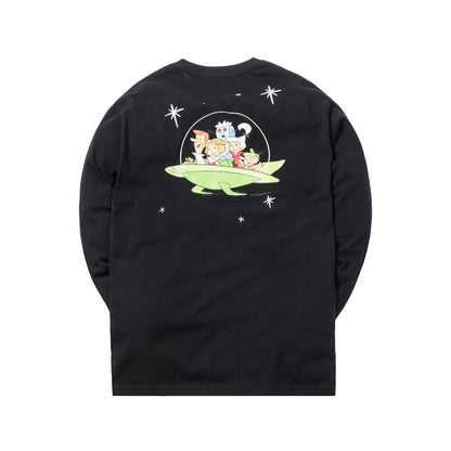 Kith Jetsons Astro Traveling L/S Tee Black