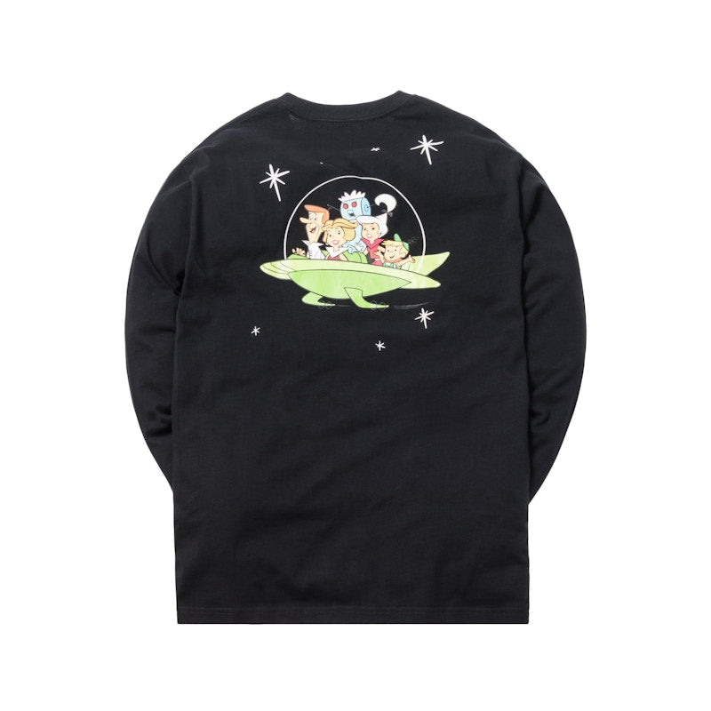 Kith Jetsons Astro Traveling L/S Tee Black