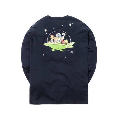Kith Jetsons Astro Traveling L/S Tee Navy