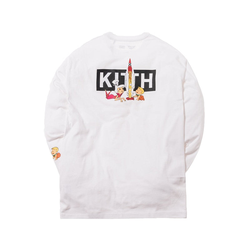 Kith Jetsons Rockets L/S Tee White