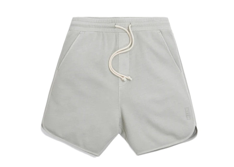 Kith Jordan Crystal Wash Baby Terry Shorts Oyster Mushroom
