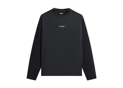 Kith K-Tech Honeycomb Tech Heathrow Long Sleeve Tee Black