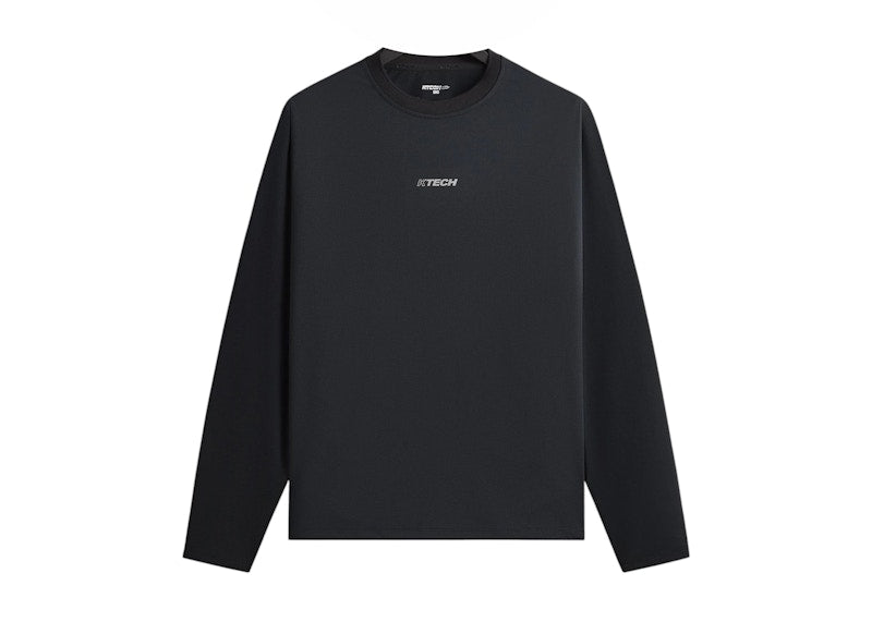 Kith K-Tech Honeycomb Tech Heathrow Long Sleeve Tee Black