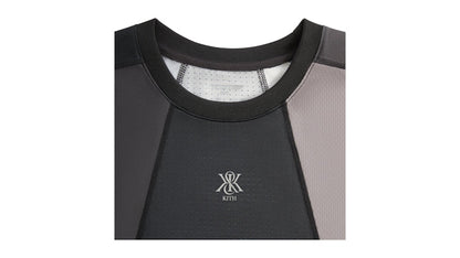 Kith K-Tech Long Sleeve Panelled Otto Tee Black