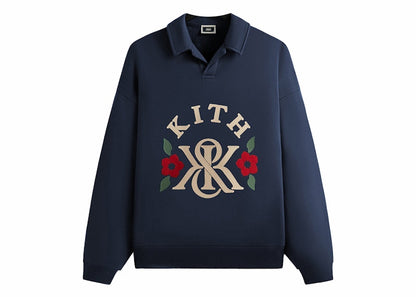 Kith K&K Applique Nelson Collared Rugby Nocturnal