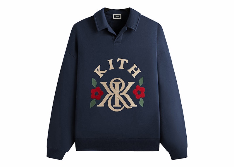 Kith K&K Applique Nelson Collared Rugby Nocturnal