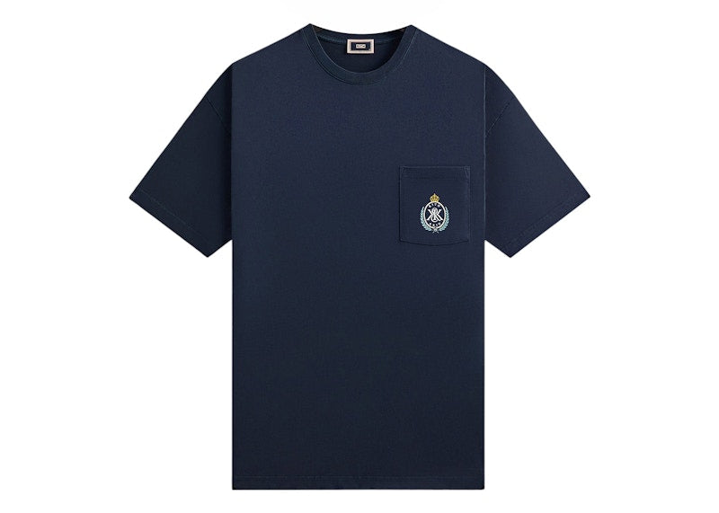 Kith K&K Crest Pocket Tee Nocturnal