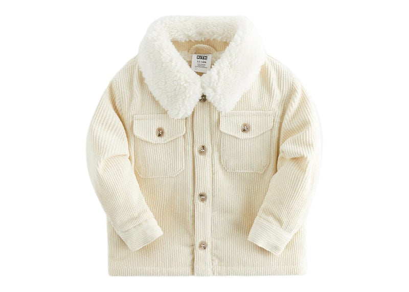 Kith Kids Baby Classic Corduroy Shacket Sandrift