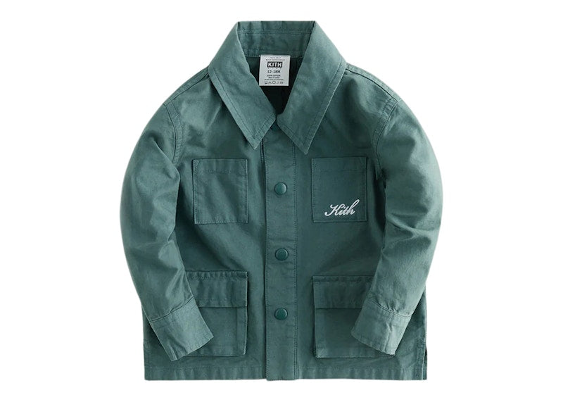 Kith Kids Baby Classic Ginza Jacket Jungle Green