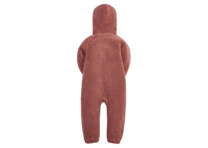 Kith Kids Baby Faux Sherpa Coverall Dusty Quartz