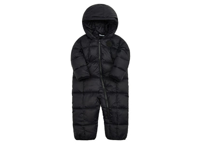Kith Kids Baby Puffer Coverall Black