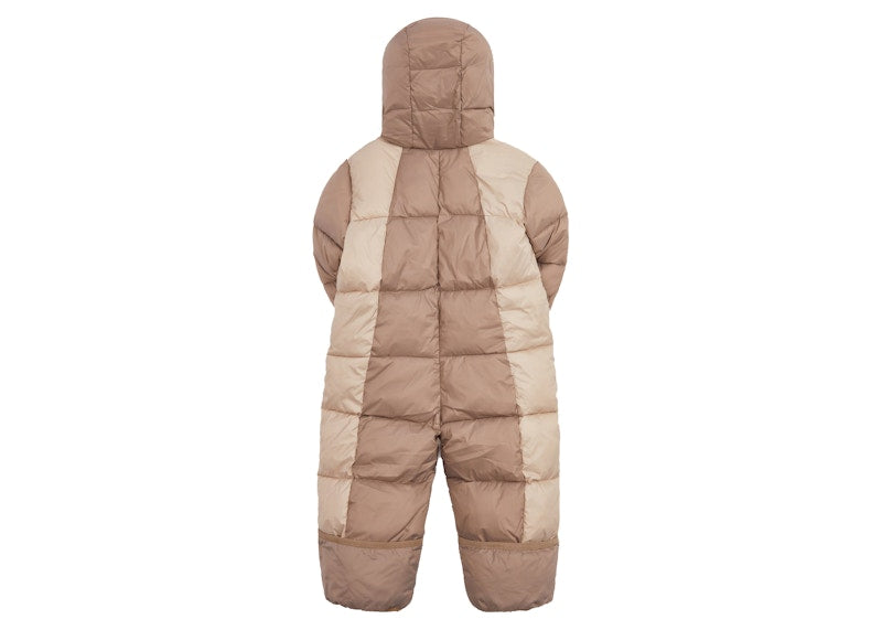 Kith Kids Baby Puffer Coverall Quicksand