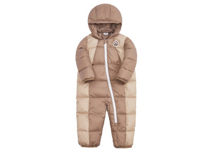 Kith Kids Baby Puffer Coverall Quicksand