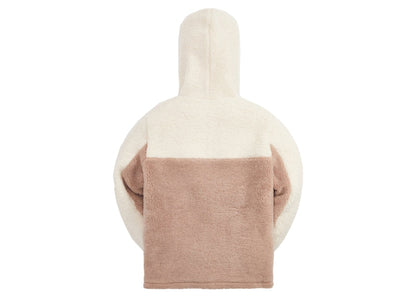 Kith Kids Blocked Faux Sherpa Quarter Zip Waffle