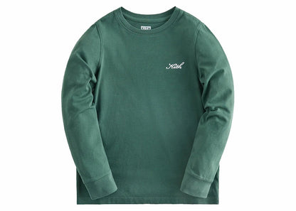 Kith Kids Classic Long Sleeve Tee Jungle Green