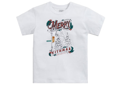 Kith Kids Kithmas Tee White