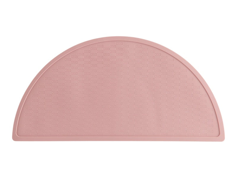Kith Kids Mushie Silicone Placemat Dusty Quartz