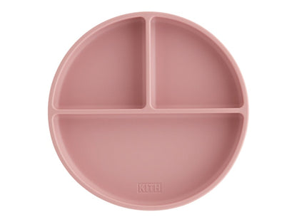 Kith Kids Mushie Silicone Suction Plate Dusty Quartz
