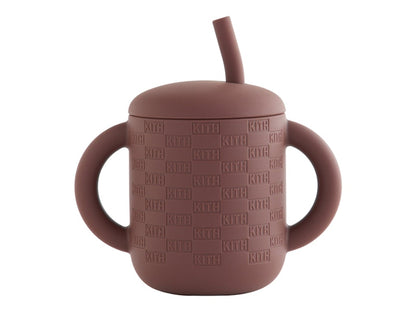 Kith Kids Mushie Silicone Training Cup & Straw Rogue