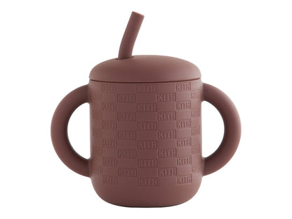 Kith Kids Mushie Silicone Training Cup & Straw Rogue