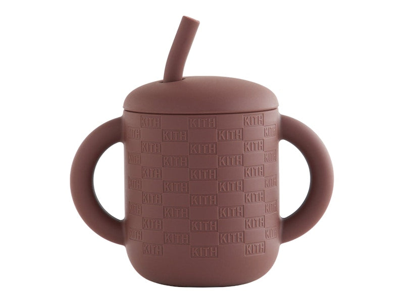 Kith Kids Mushie Silicone Training Cup & Straw Rogue