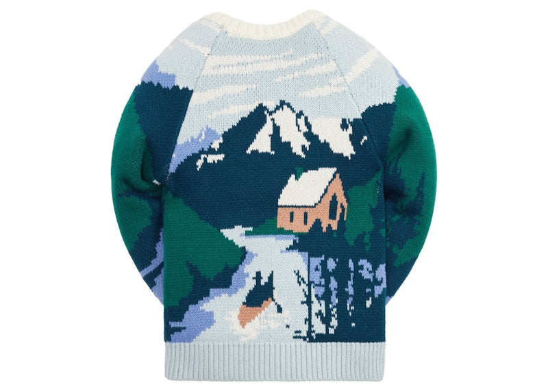 Kith Kids Novelty Jacquard Sweater Evergreen
