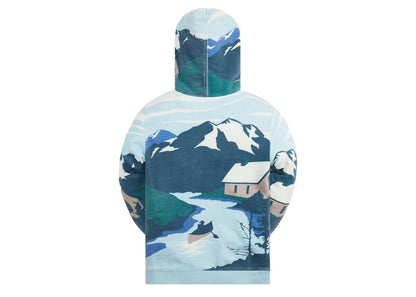 Kith Kids Scenic AOP Williams Hoodie Evergreen