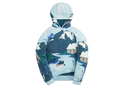Kith Kids Scenic AOP Williams Hoodie Evergreen