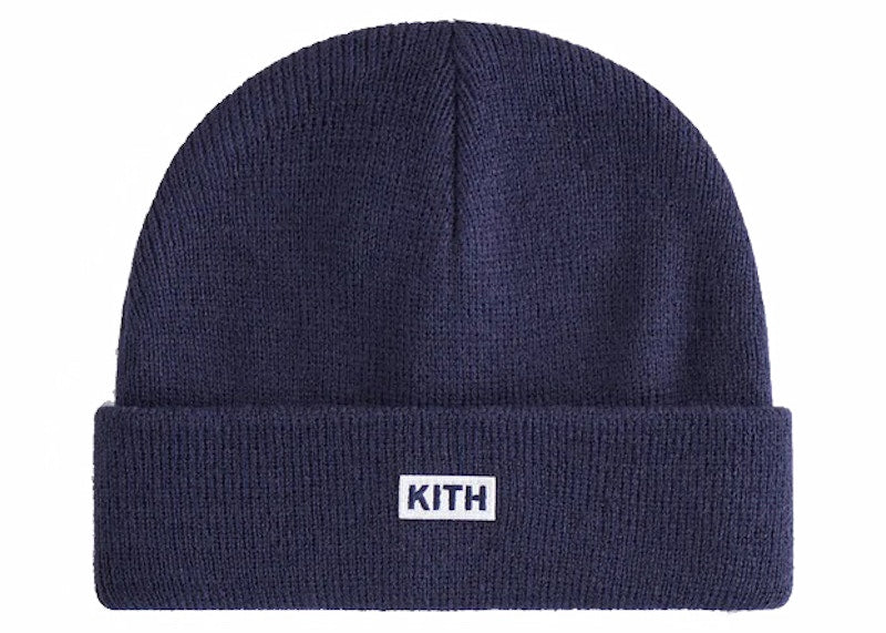 Kith Kids Toddler Classic Logo Rib Beanie Nocturnal