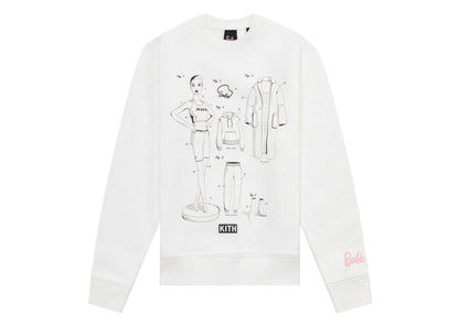 Kith Kids for Barbie Crewneck White