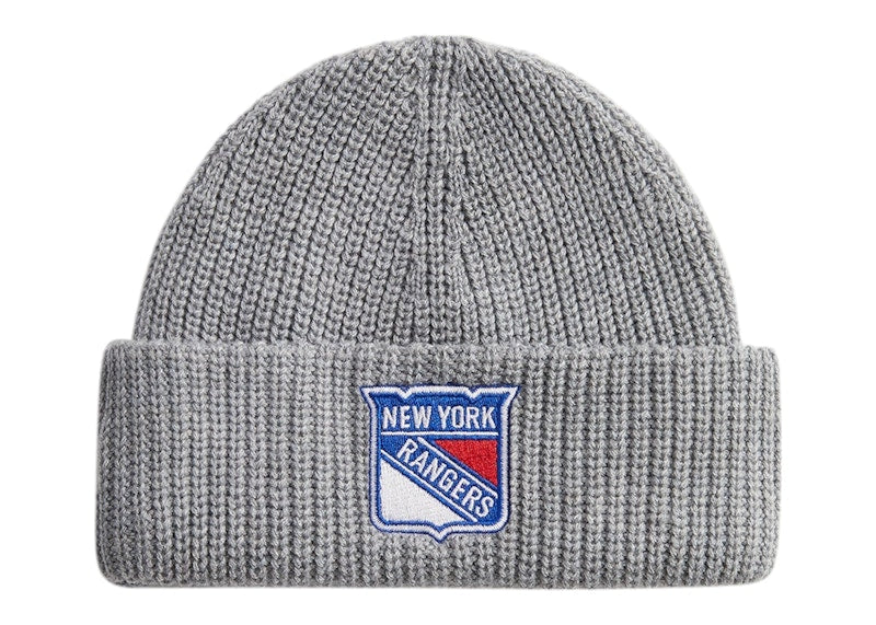 Kith Kids x 47 For The New York Rangers Brand Mia Beanie Light Heather Grey