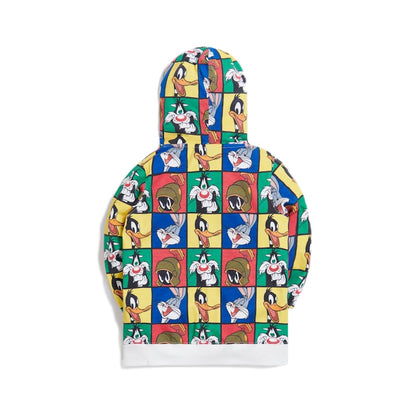 Kith Kids x Looney Tunes AOP Hoodie White/Multi