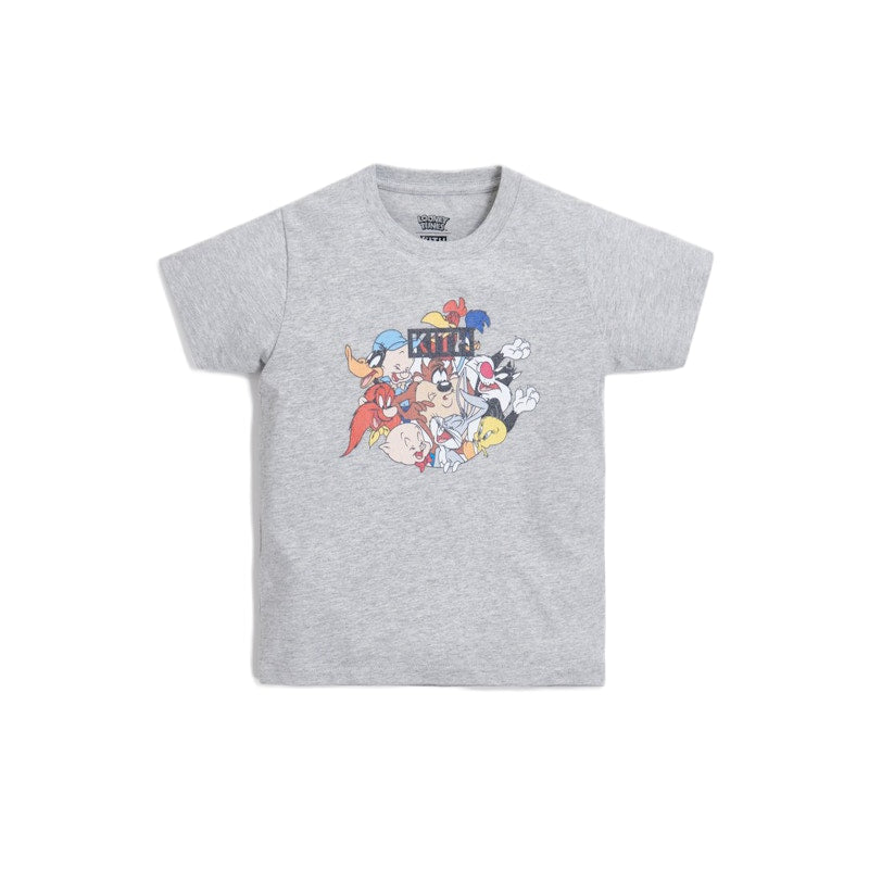 Kith Kids x Looney Tunes Tee Grey