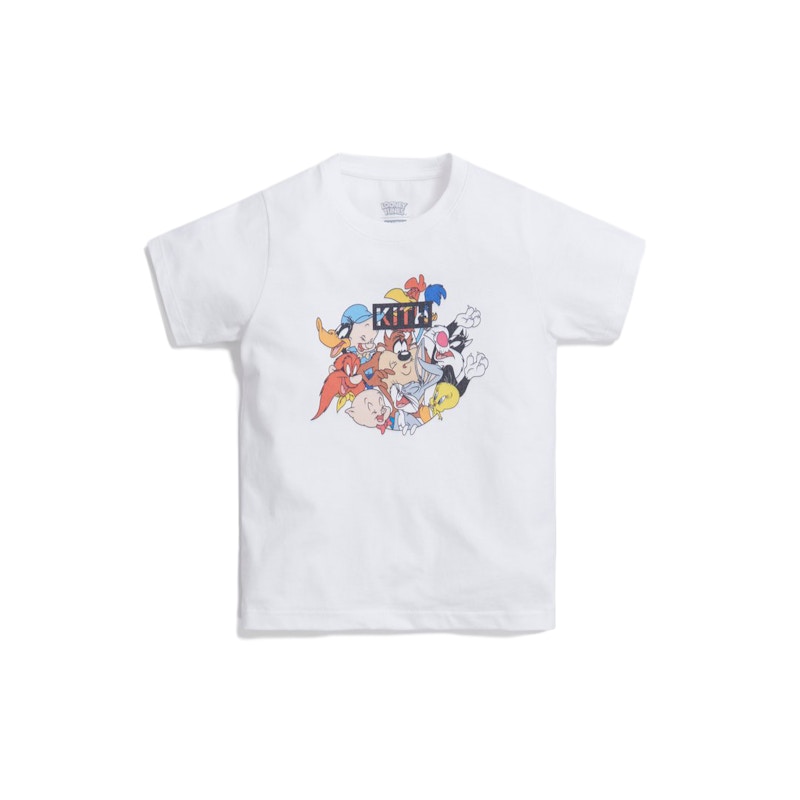 Kith Kids x Looney Tunes Tee White