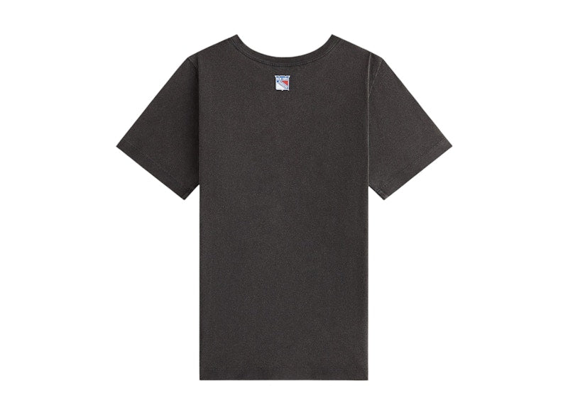 Kith Kids x New York Rangers On Ice Vintage Tee Black