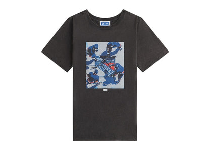 Kith Kids x New York Rangers On Ice Vintage Tee Black