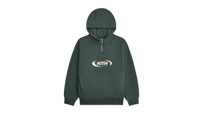 Kith Kids x Nike Quarter Zip Hoodie Black Spruce