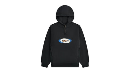 Kith Kids x Nike Quarter Zip Hoodie Black